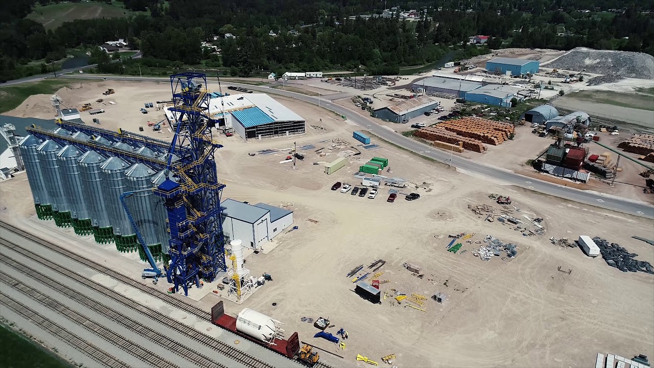 Kalispell Glacier Rail Park Drone Footage June 4, 2019 YouTube