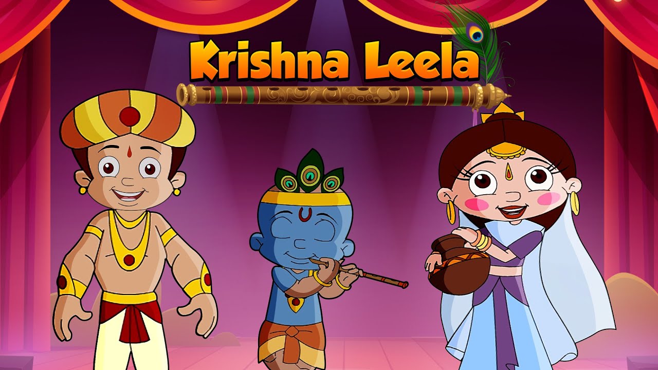 Chhota Bheem   Krishnas Playful Miracles  Cartoon for kids  Hindi stories