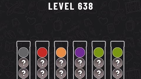 Ball Sort Puzzle Level 638 #ballsortpuzzle #ballsortpuzzlegameplay #puzzlegame #mobilegames