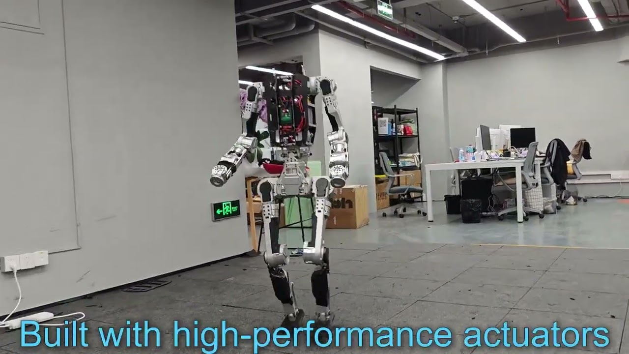 Real Humanoid Robot Gets Kicked — And Stands Up Ag