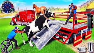 Animal Cargo truck driving game 3d–Animal transport Cargo truck 2026–truck driving game screenshot 3