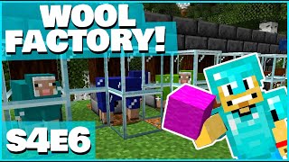 Building Our Massive Wool Farm Factory - S4E6