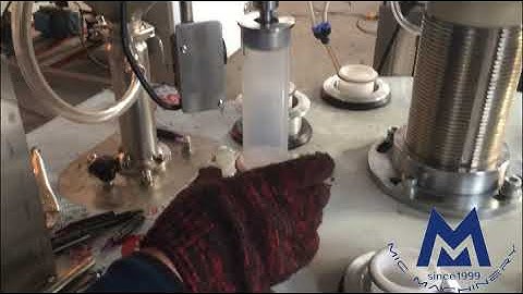 How to adjust the mark sensor in tube filling sealing machine