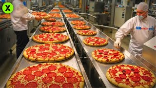 Cómo Se Fábrica La Pizza Congelada La Fabrica Gigante Que Hace Toneladas De Pizzas Diariamente