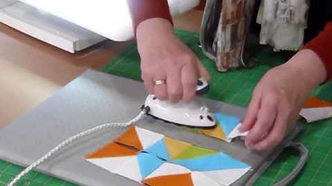 How to make a Balkan Puzzle block using 2 1/2" squares - Quilting Tips & Techniques 151