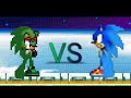 Sonic vs Scourge 2(pivot sprite animation)