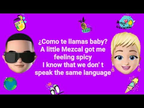 Con Calma Daddy Yankee Katy Perry Snow Lyrics Letra English