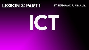 Lesson 3: Ge elec 1 - Part 1 - Taglish