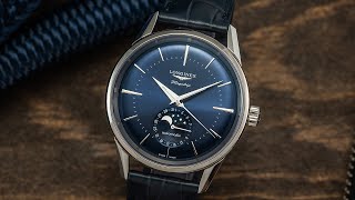 A New Moonphase Watch From Longines With Stellar Looks - Flagship Heritage Moonphase