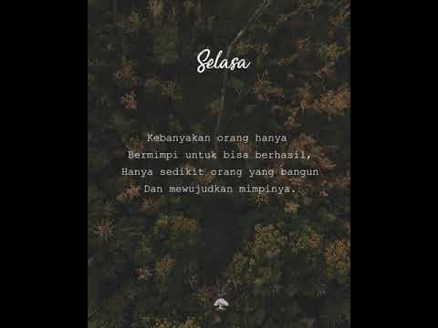 Quotes status wa keren HARI SELASA - YouTube