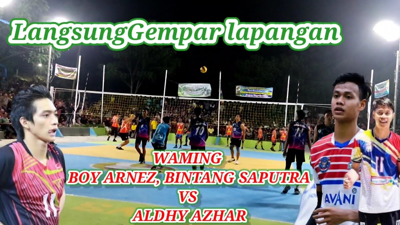 Warming Boy arnez, Bintang saputra vs aldhy azhar bikin gempar penonton.