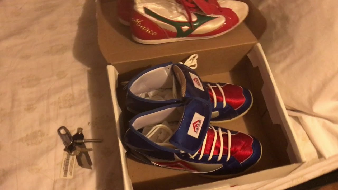 Adams Boxing Shoes - YouTube