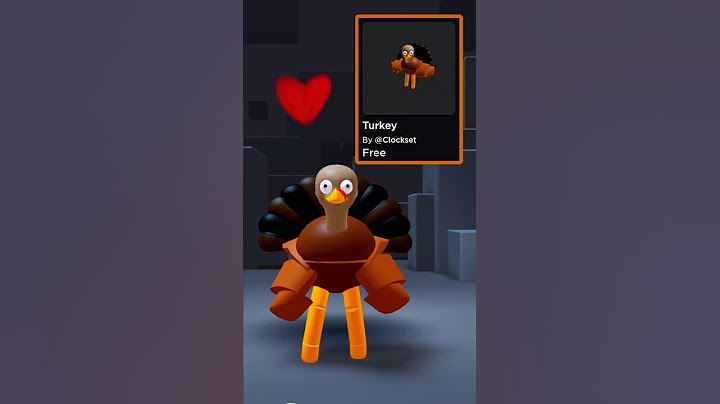 *HURRY*GET THIS FREE TURKEY BODY BUNDLE NOW 🦃❤️#roblox  #robloxfreeitem #shorts #lavendercoco