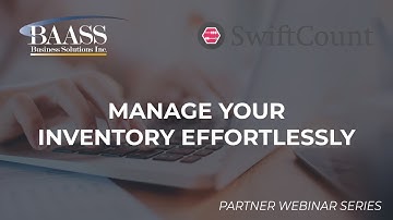 SwiftCount: Streamline Inventory Management