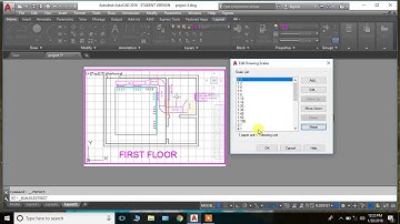 step 3  how to draw a viewport & adjust the scale in the viewport using AUTOCAD (ALL VERSIONS)