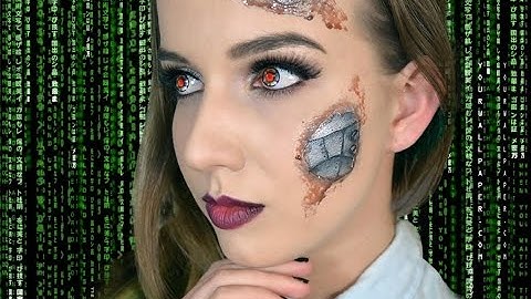 Human Robot / Terminator Makeup Tutorial!