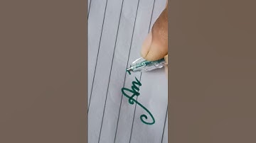 Ankush in cursive handwriting practice//#shorts #handwriting #sanyogitasingh