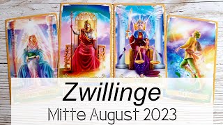 ZWILLINGE - Mitte August 2023 | WOW!! Erfolg & siegreiches Gelingen! Tarot