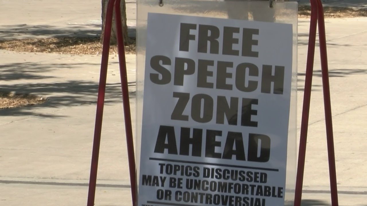 what is a free speech zone