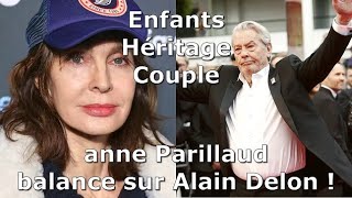 Anne Parillaud balance sur Alain Delon !