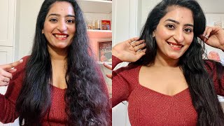How to : Straighten Curly Frizzy Hair || HINDI VIDEO