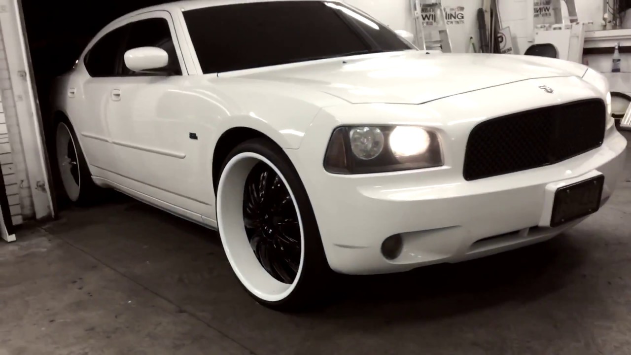 Dodge Charger tinted all around by The Winning Team - YouTube