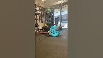 Sidelying eccentric shoulder external rotation