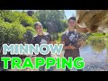 How to Trap Minnows in Creek!!!(Super Easy)