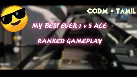 INSANE 1v5 ACE | Is this the best ever in CODM?