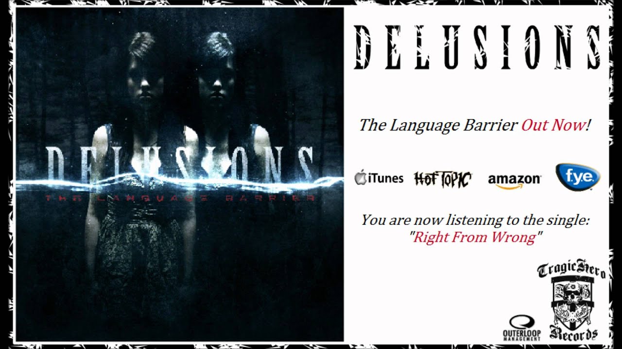 Watch Delusions - Right From Wrong (NEW SONG 2011) on YouTube Watch Delusions - Right From Wrong (NEW SONG 2011) on YouTube
