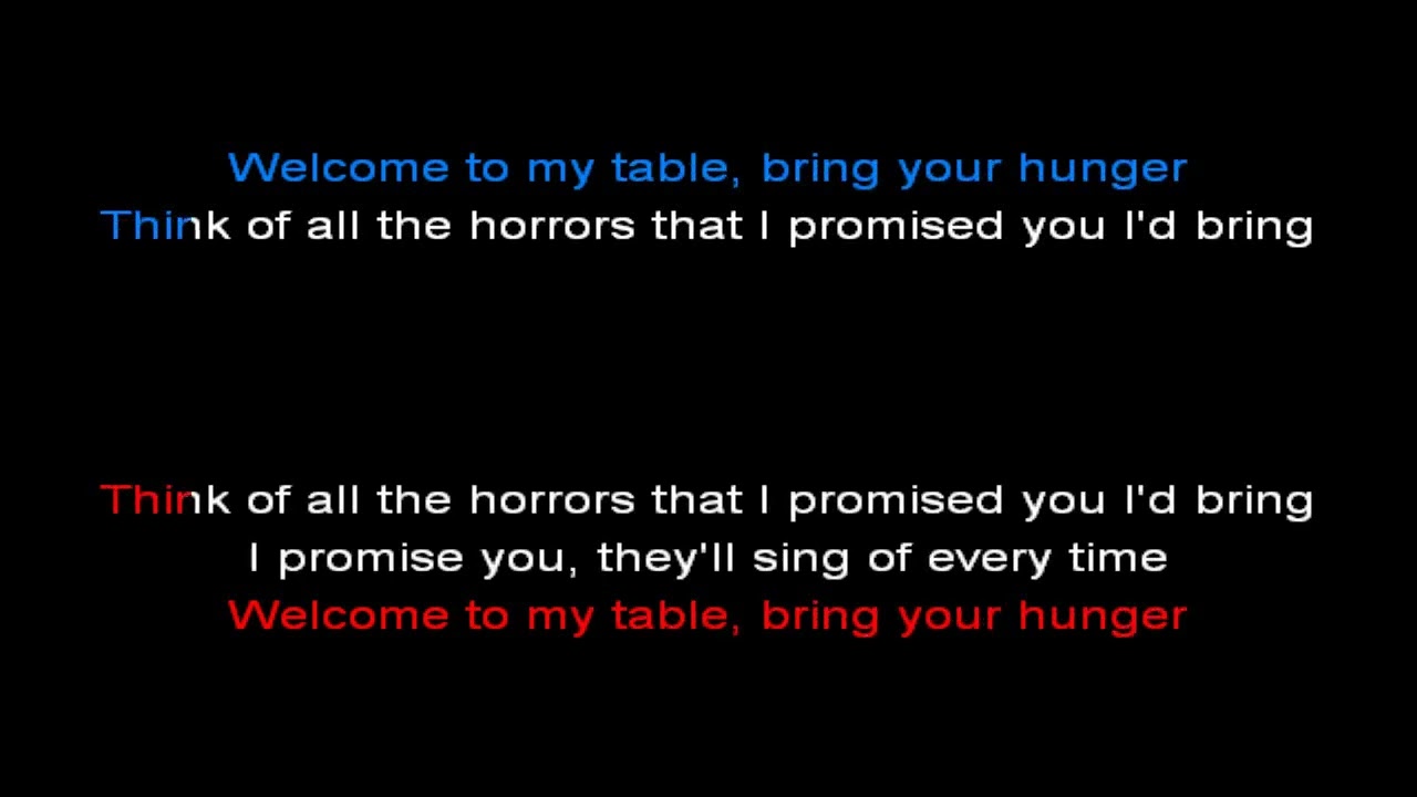 The Amazing Devil - Horror and the Wild (karaoke)