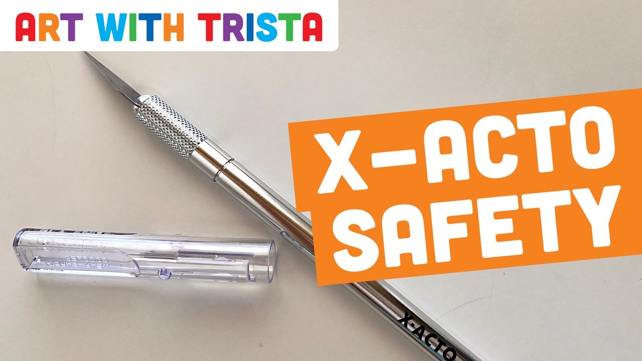 X-Acto Knife Safety Tutorial - Art With Trista 