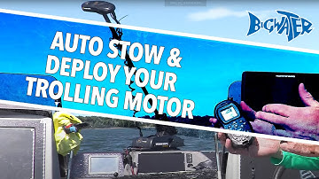 How To Use Minn Kota Ulterra Trolling Motor Auto Stow and Deploy