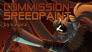 [ Murder Drones ] Commission #4 Speedpaint (Procreate)