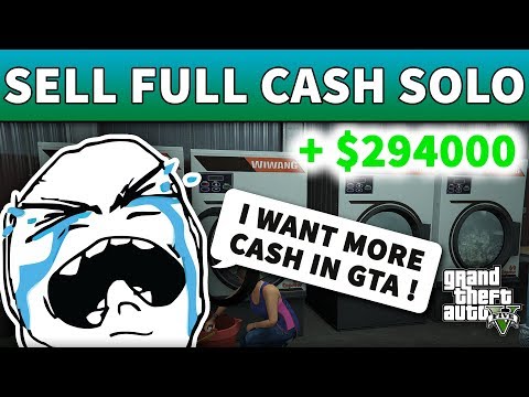 Gta 5 Selling Counterfeit Cash Solo | Full Stock Sell Counterfeit Cash