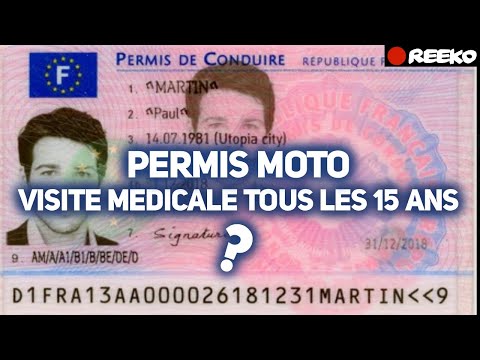 PERMIS MOTO : VISITE MEDICALE TOUS LES 15 ANS ? 🔴 REEKO Unchained MOTOR NEWS 4K