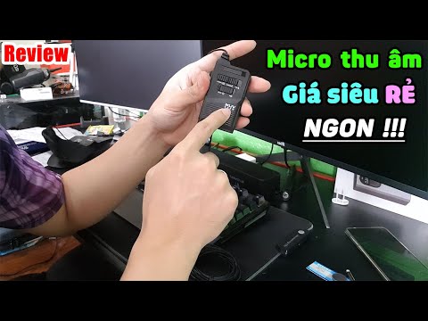 Review micro thu âm cài áo Plextone VUXBEEG UP10 hơn 100k cho smartphone, máy ảnh