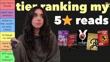 tier ranking every book I