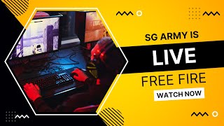 Free Fire Max Live || Sg Army Is Live ???