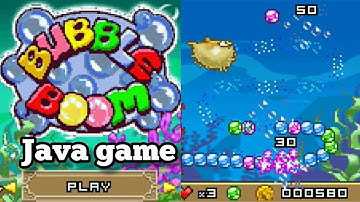 Bubble Boom 128x128 Java Game playthrough