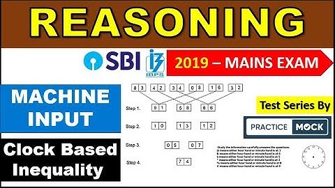 High Level Reasoning Clock Based questions *
