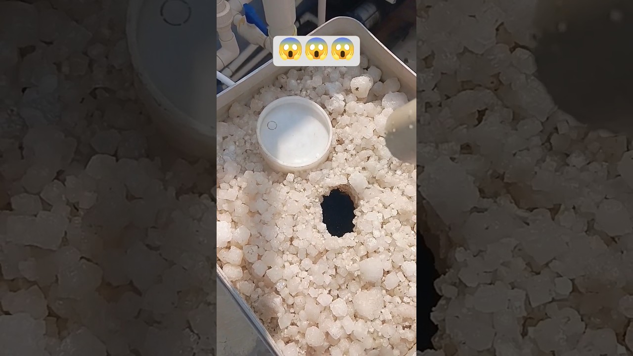 😱😱😱 Water Softener Salt tank  