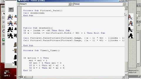 Program 2D Side-scroller in VB6.0 #20