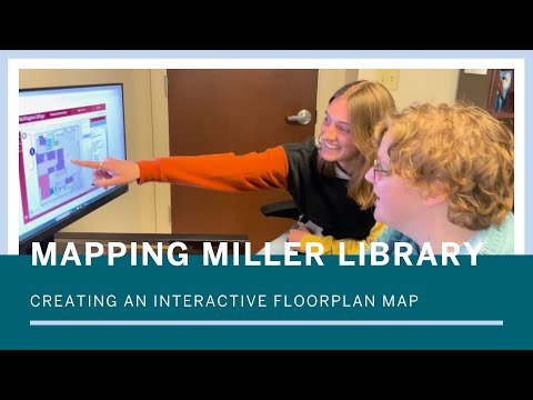 Washington College Indoors Map - Mapping Miller Library