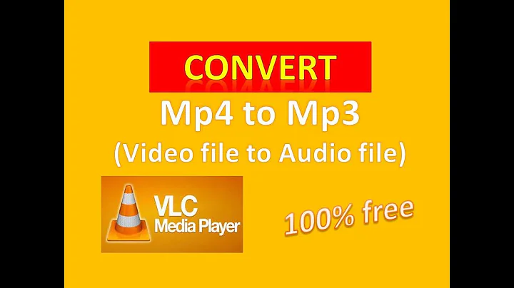 How to Convert any MP4 Video file to MP3 Audio file using VLC Media Player