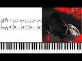 JONY - Небесные розы, как играть на пианино
