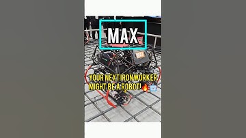 🏗️ 🤖MAX’s Autonomous Mobile Tying Robot: The Future of Construction Automation!