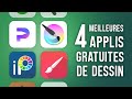 Les 4 meilleures applis android gratuites de dessin et digital painting