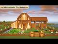 [マイクラ]動物小屋の作り方[Minecraft][tutorial][barn]