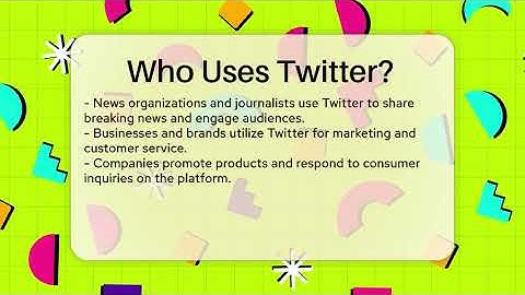 Who Uses Twitter? - Everyday-Networking